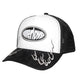 Flame Suede Trucker - White